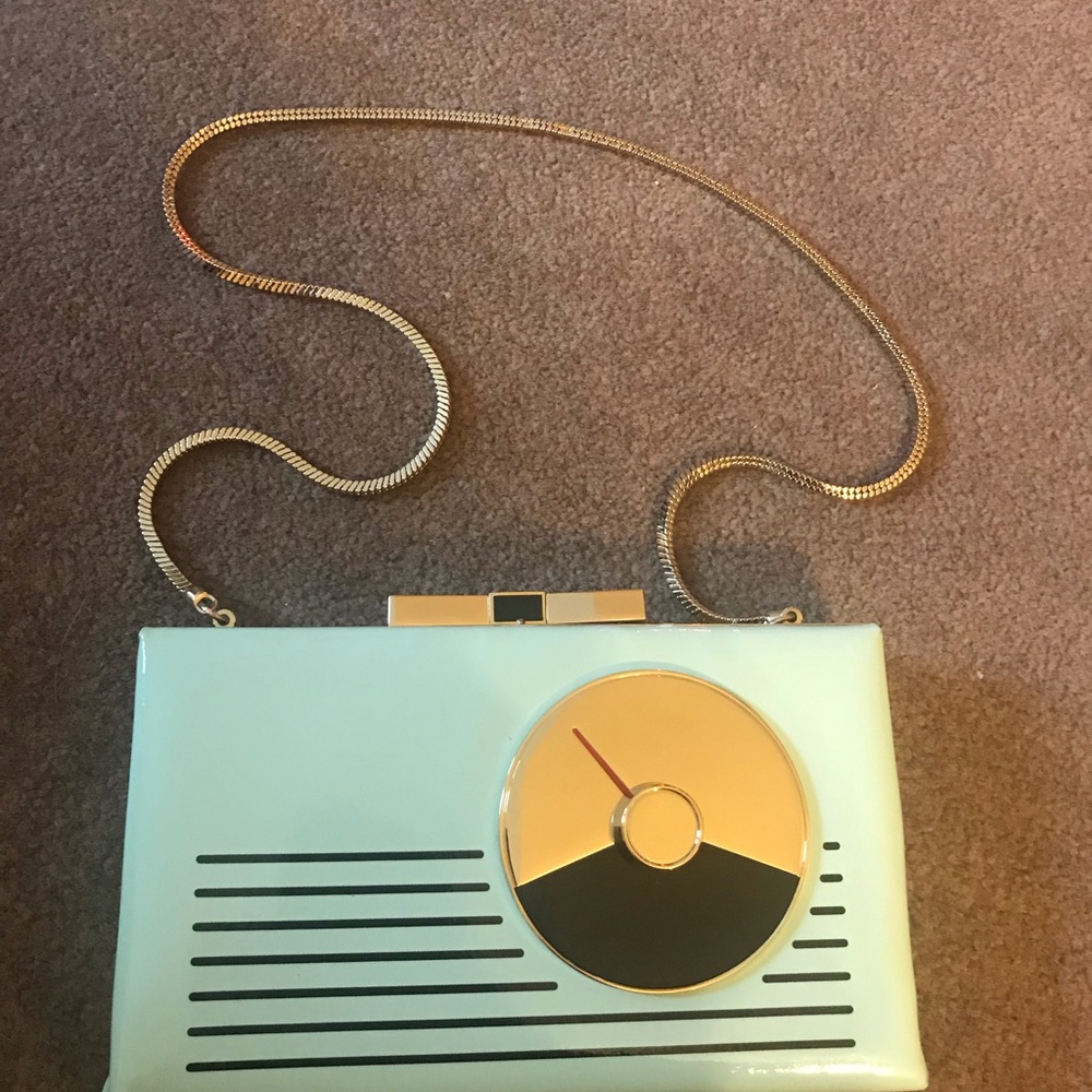 Kate Spade Radio Clutch - Mint Green - Picture 3 of 4